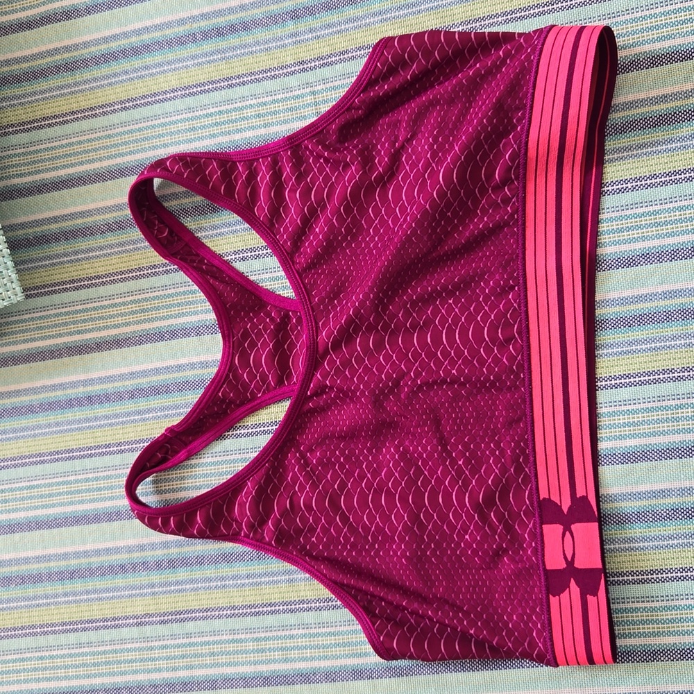 Two Under Armour sports Bras XL